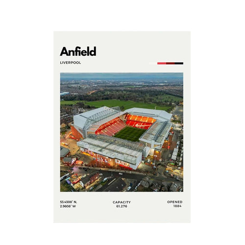 World Football Stadium Wall Art Poster Famous Soccer Stadium Canvas Art Prints Football Stadium Wall Art Picture Canvas Painting